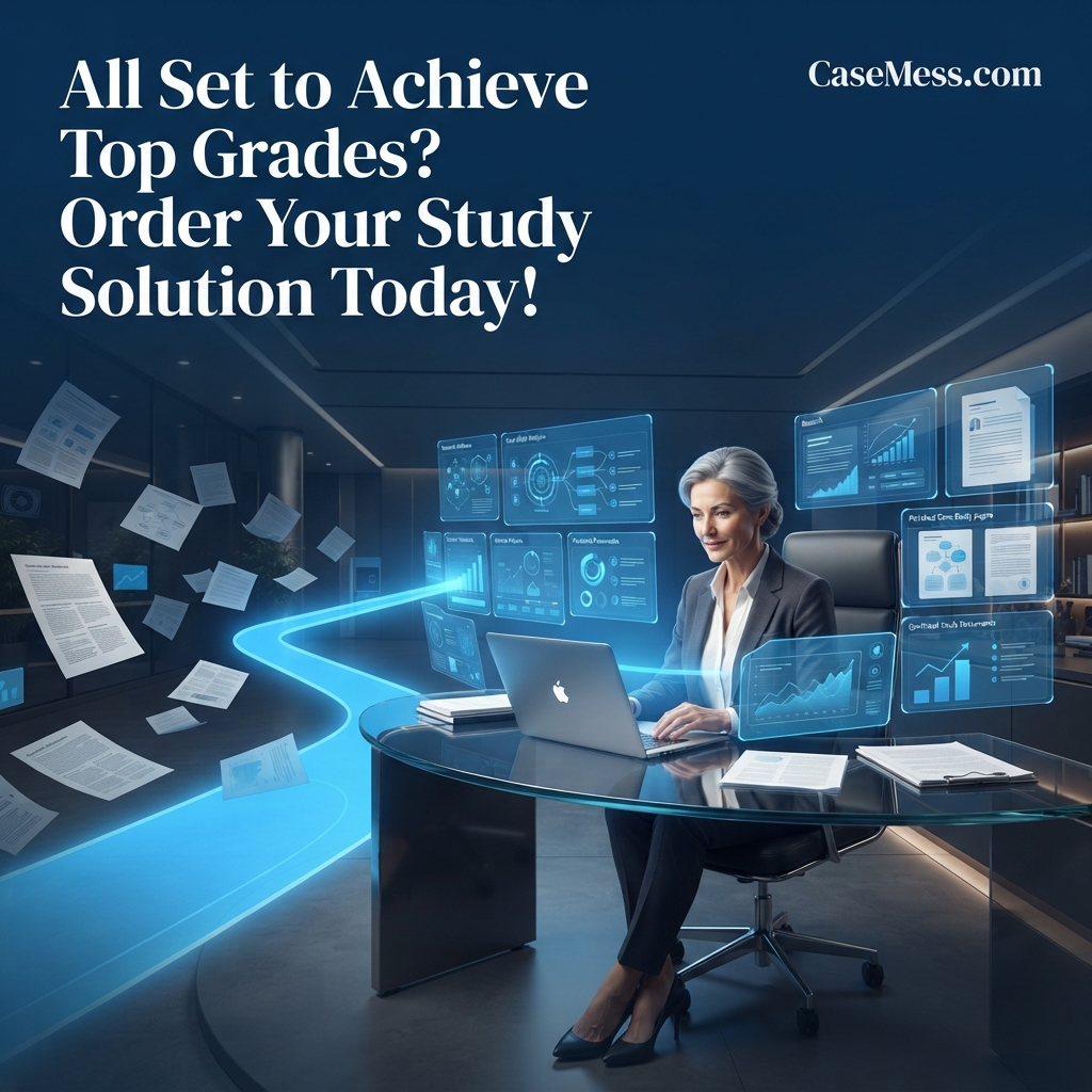All Set to Achieve Top Grades? Order Your Study Solution Today!