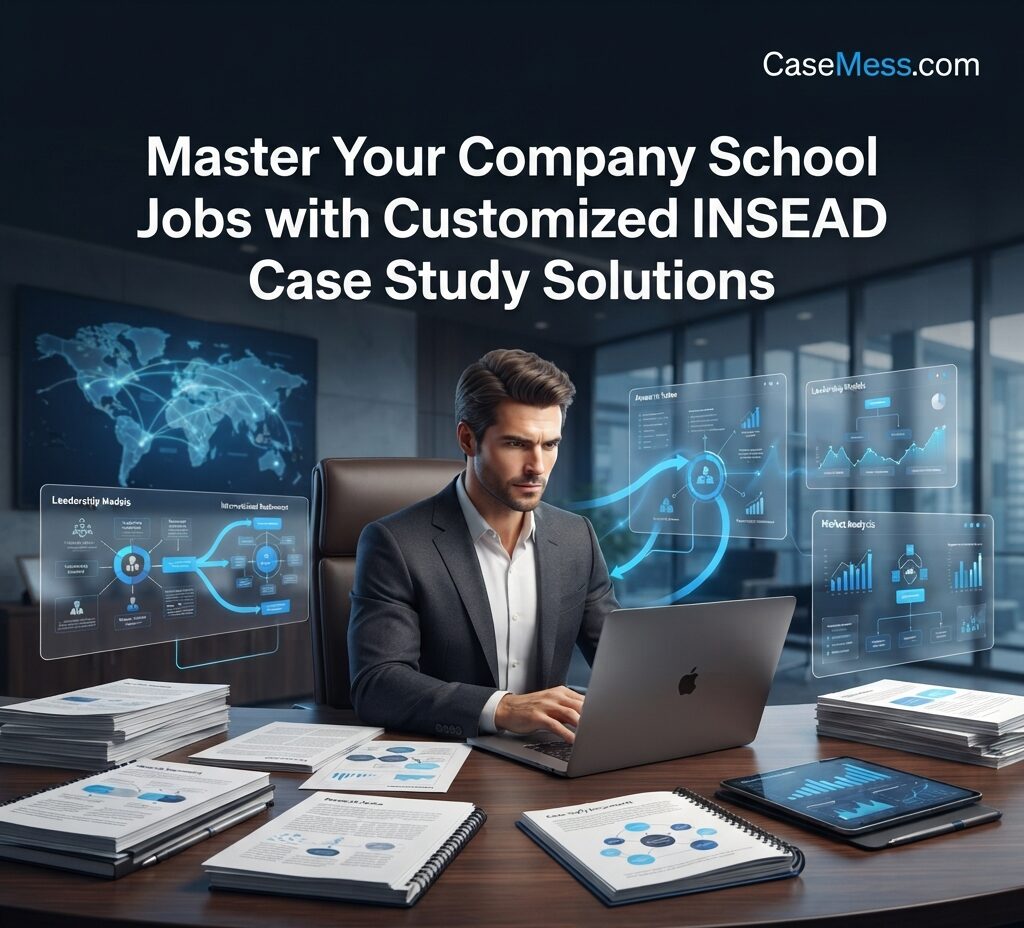 Master Your Company School Jobs with Customized INSEAD Case Study Solutions