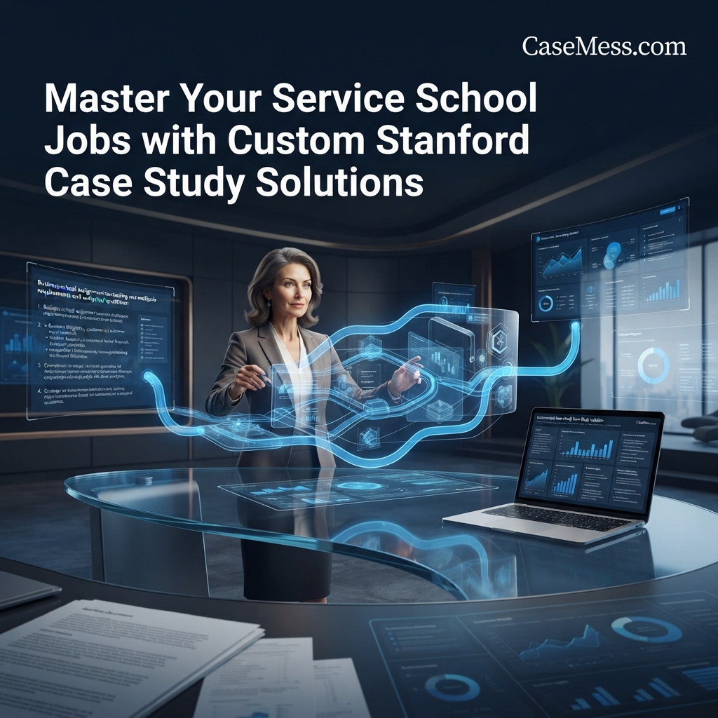 Master Your Service School Jobs with Custom Stanford Case Study Solutions