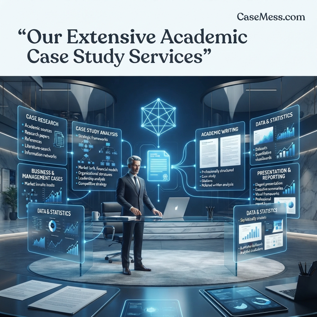 Our Extensive Academic Case Study Services