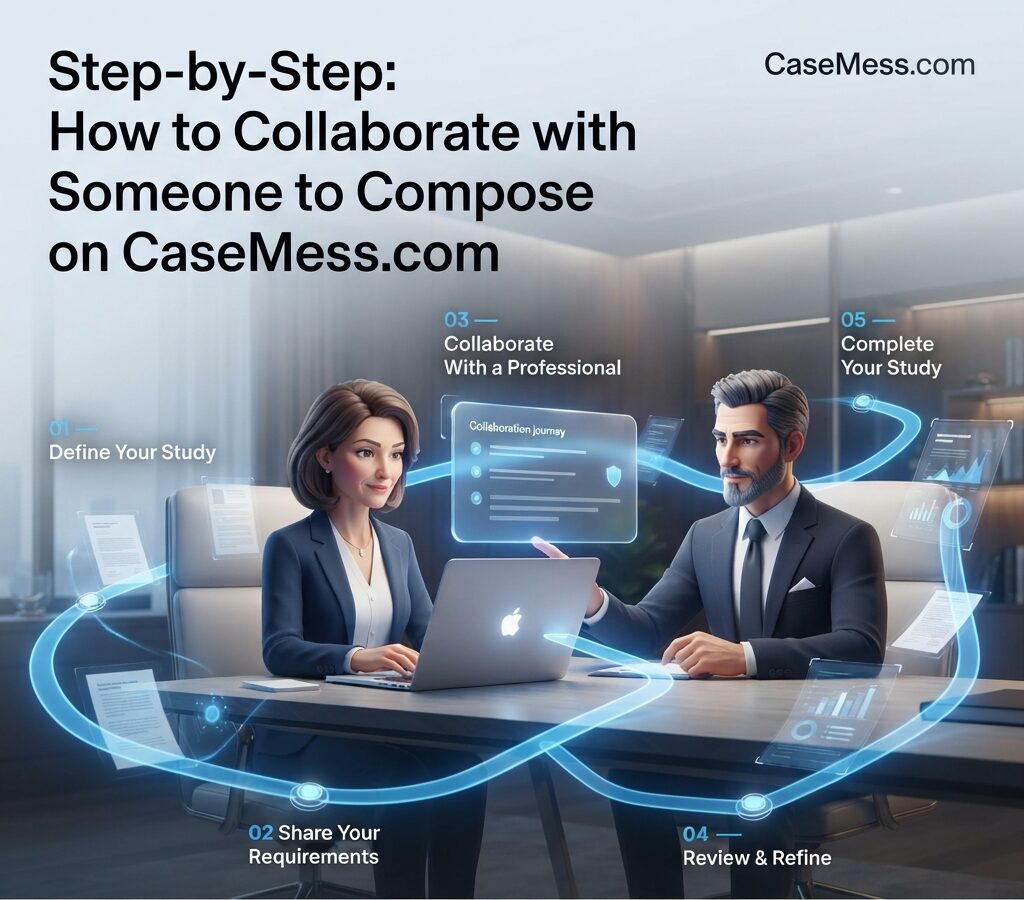 Step-by-Step: How to Collaborate with Someone to Compose My Study on CaseMess.com