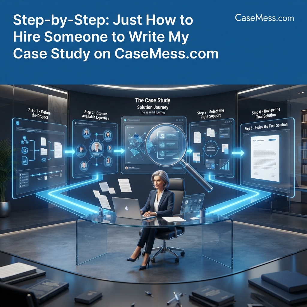 Step-by-Step: Just How to Hire Someone to Write My Case Study on CaseMess.com
