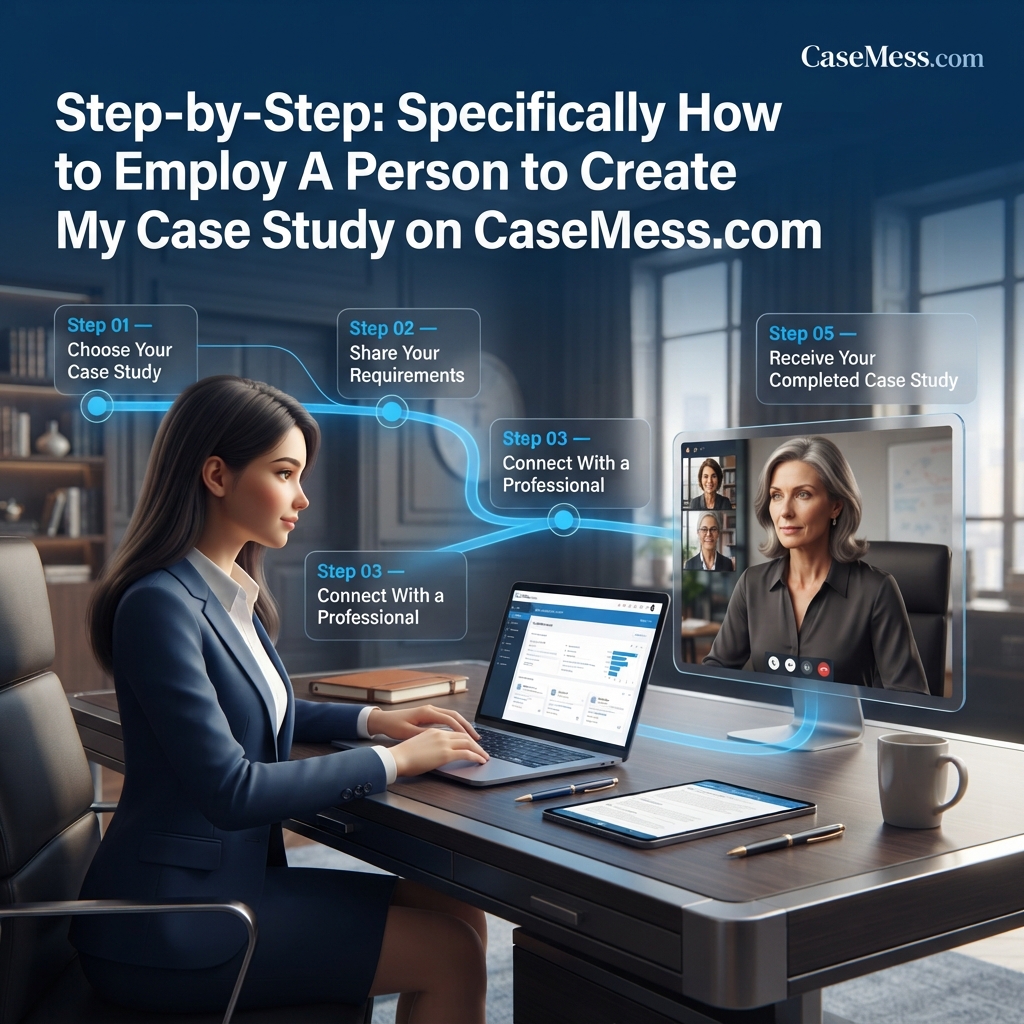 Step-by-Step: Specifically How to Employ A Person to Create My Case Study on CaseMess.com