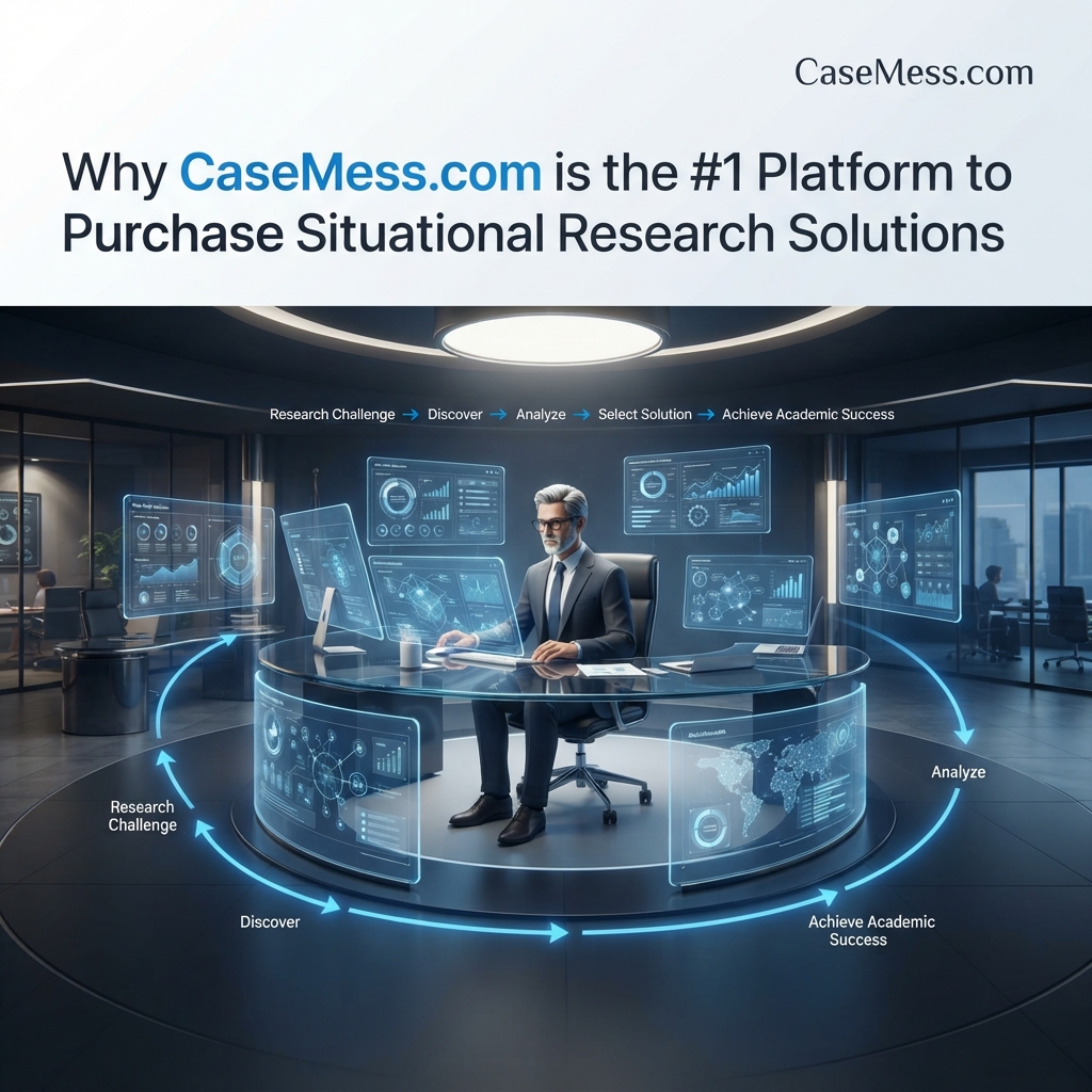 Why CaseMess.com is the # 1 Platform to Purchase Situation Researches Solutions