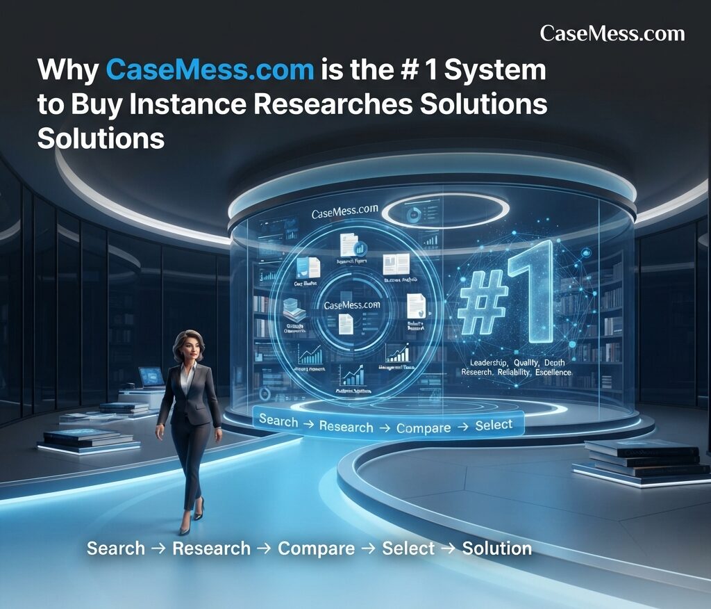 Why CaseMess.com is the # 1 System to Buy Instance Researches Solutions