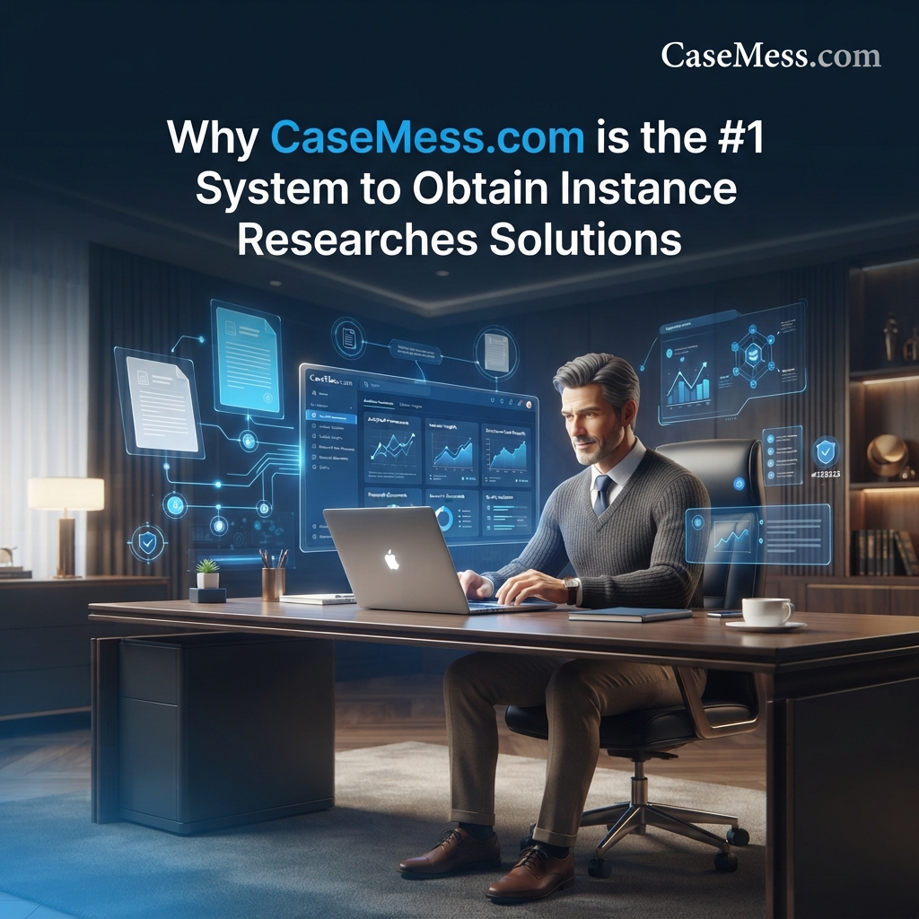 Why CaseMess.com is the # 1 System to Obtain Instance Researches Solutions