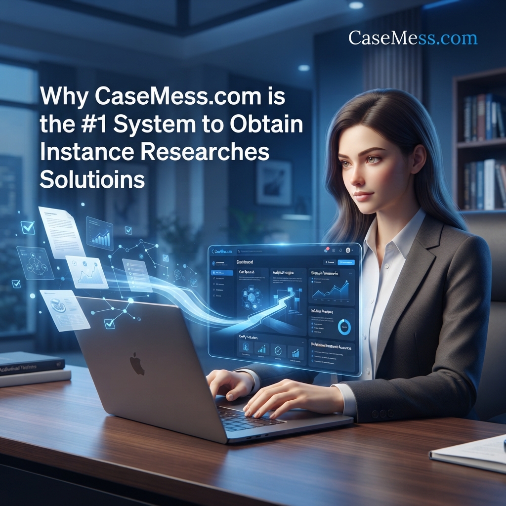 Why CaseMess.com is the # 1 System to Obtain Instance Researches Solutions