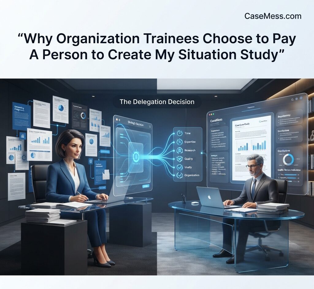 Why Organization Trainees Choose to Pay A Person to Create My Situation Study