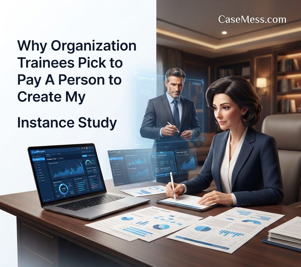 Why Organization Trainees Pick to Pay A Person to Create My Instance Study