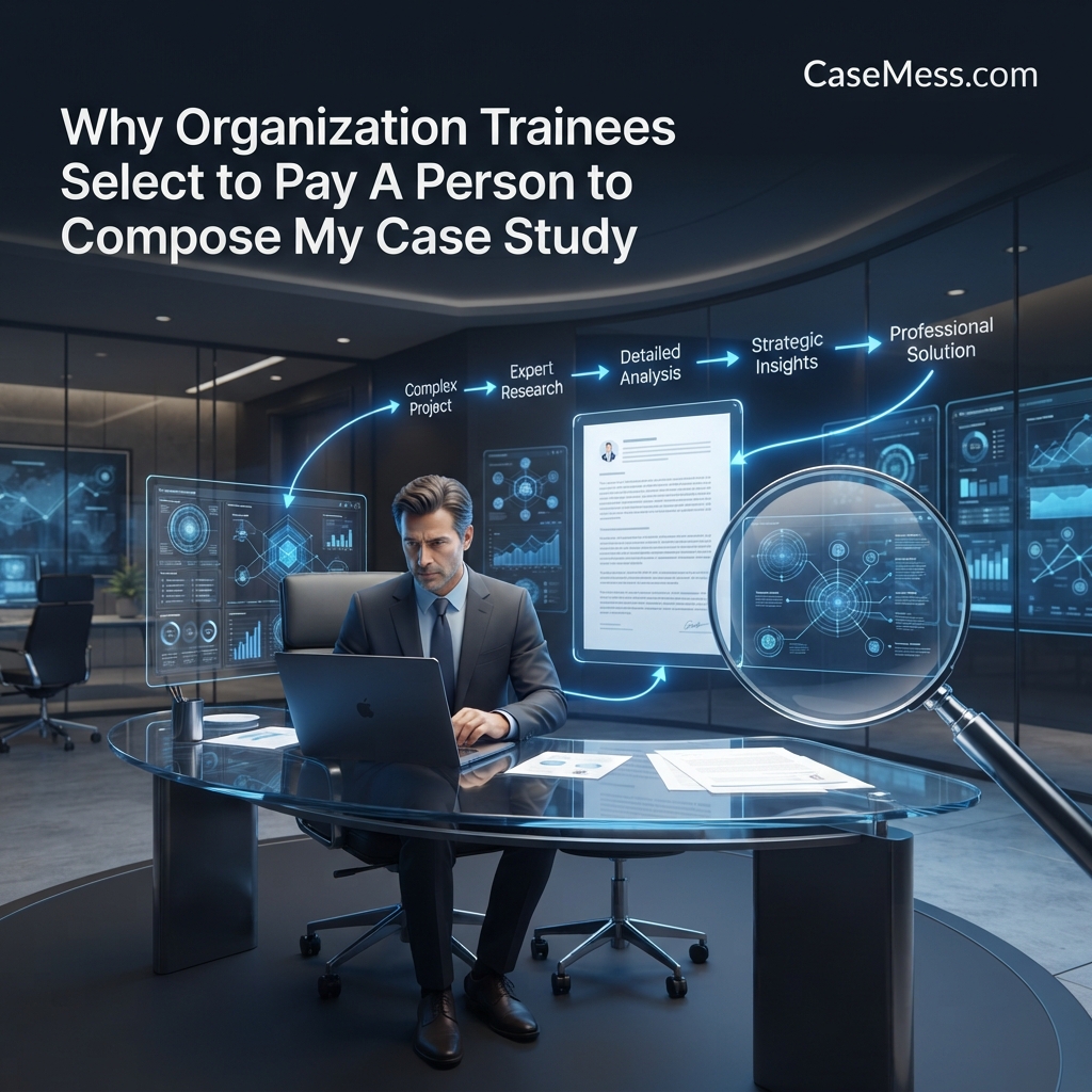 Why Organization Trainees Select to Pay A Person to Compose My Case Study